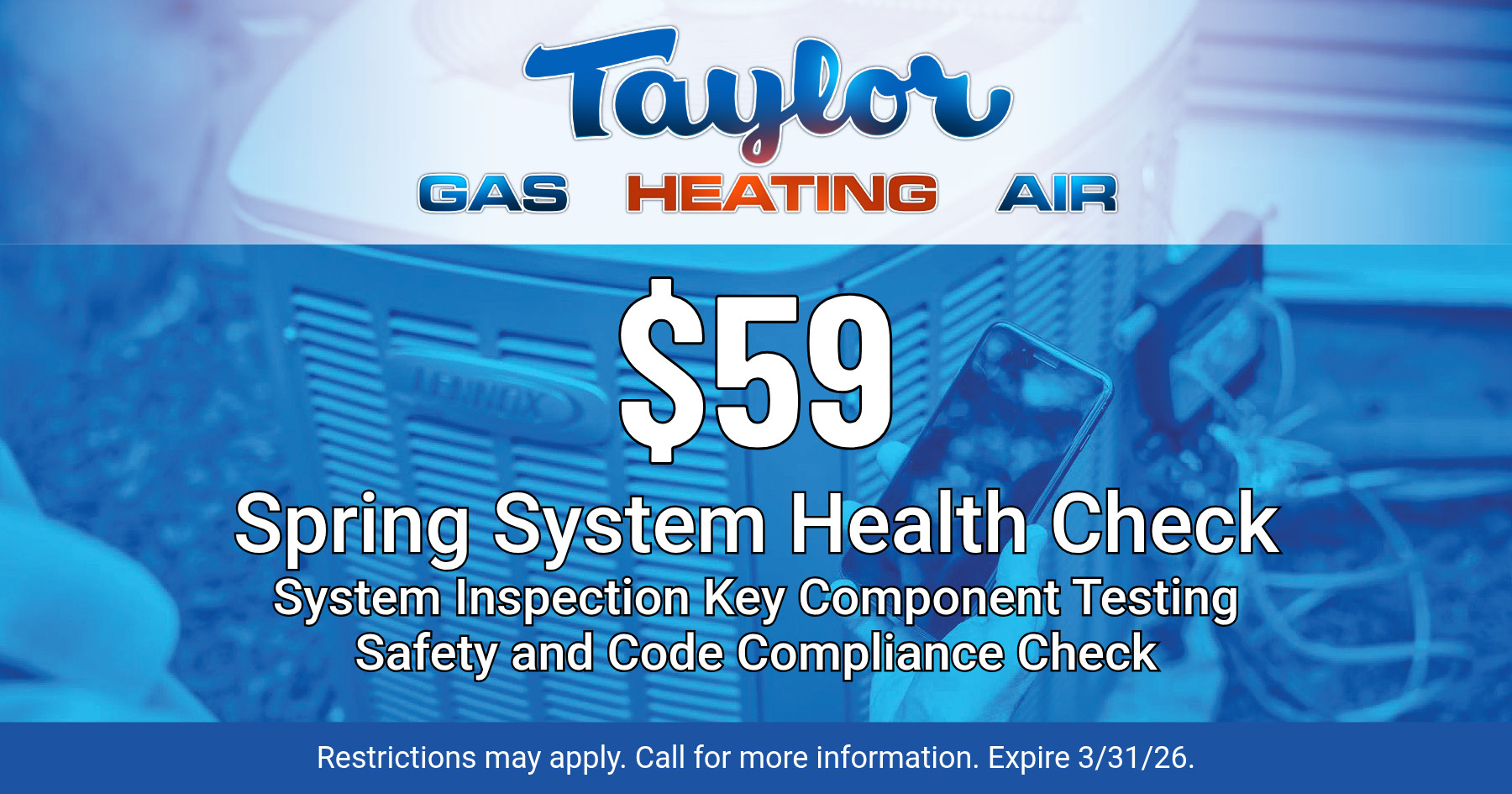 $59 cooling system health check